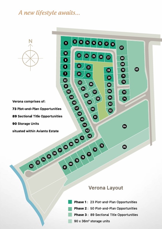 Verona Layout Map