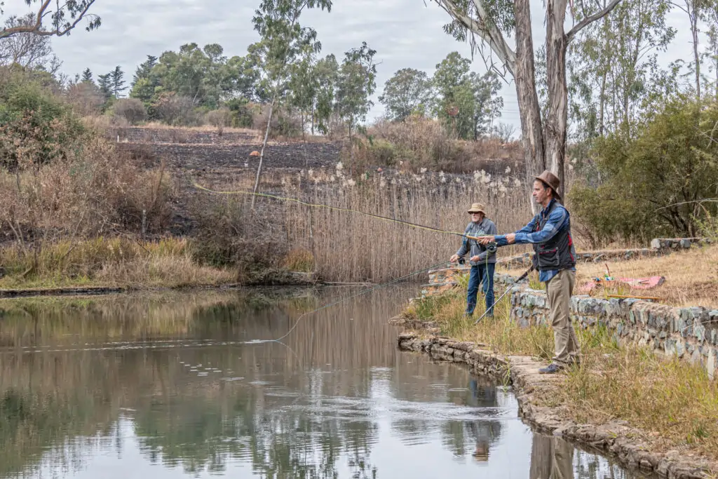 Fishing dams at Avianto Estate