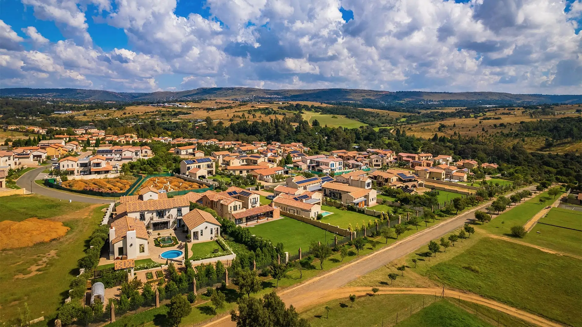 Avianto Estate aerial view